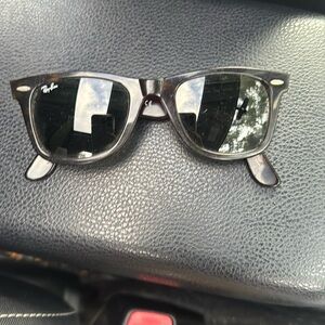 Ray-Ban dark tortoise wayfarer Sunglasses